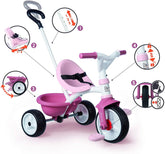 Smoby Be Move Tricycle Pink 7600740332 - Colorland Toys